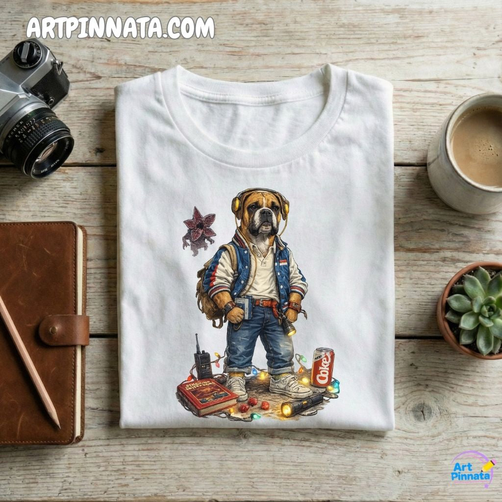 Artpinnata Style polera - Boxer- Stranger Style