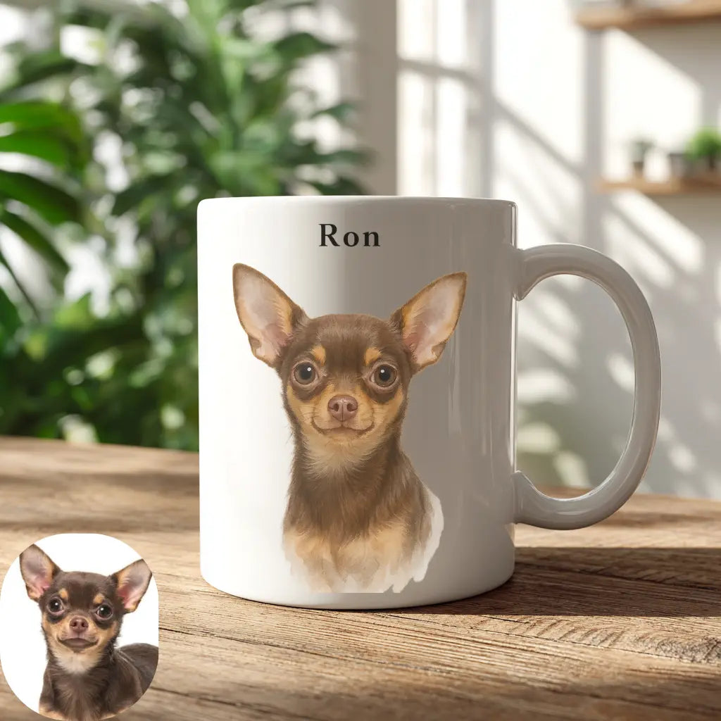 Taza Personalizada Mascota/ Estilo "Modern"