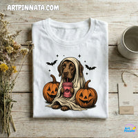 Polera Dog 3 Fantasma Halloween
