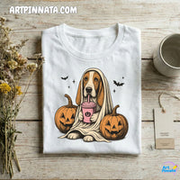 Polera Dog 1 Fantasma Halloween