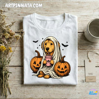 Polera Dog 3 Fantasma Halloween