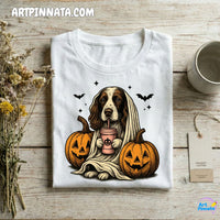 Polera Dog 2 Fantasma Halloween