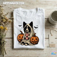 Polera Dog 2 Fantasma Halloween
