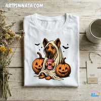 Polera Dog 2 Fantasma Halloween