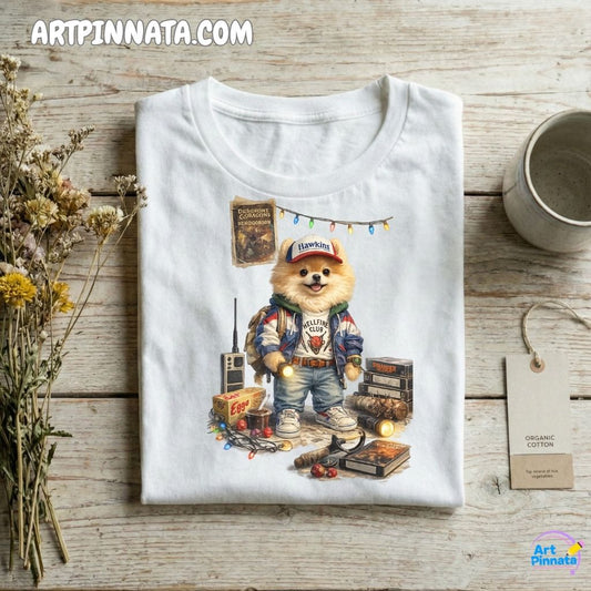 Artpinnata Style polera - Pomerania- Stranger Style