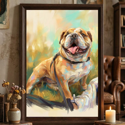 Retrato Enmarcado Mascota Personalizado Estilo pintoresco | Arte retrato