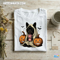 Polera Dog 3 Fantasma Halloween