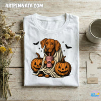 Polera Dog 1 Fantasma Halloween