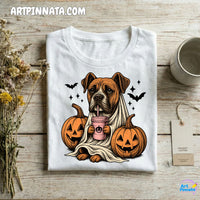 Polera Dog 2 Fantasma Halloween