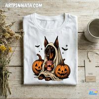 Polera Dog 2 Fantasma Halloween