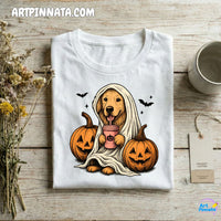 Polera Dog 3 Fantasma Halloween