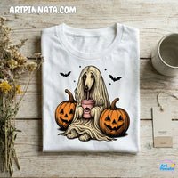 Polera Dog 3 Fantasma Halloween