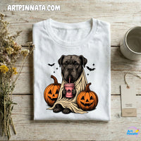 Polera Dog 2 Fantasma Halloween