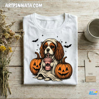 Polera Dog 2 Fantasma Halloween
