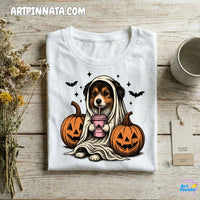 Polera Dog 1 Fantasma Halloween
