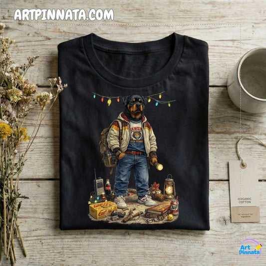 Artpinnata Style polera - Rottweiler - Stranger Style
