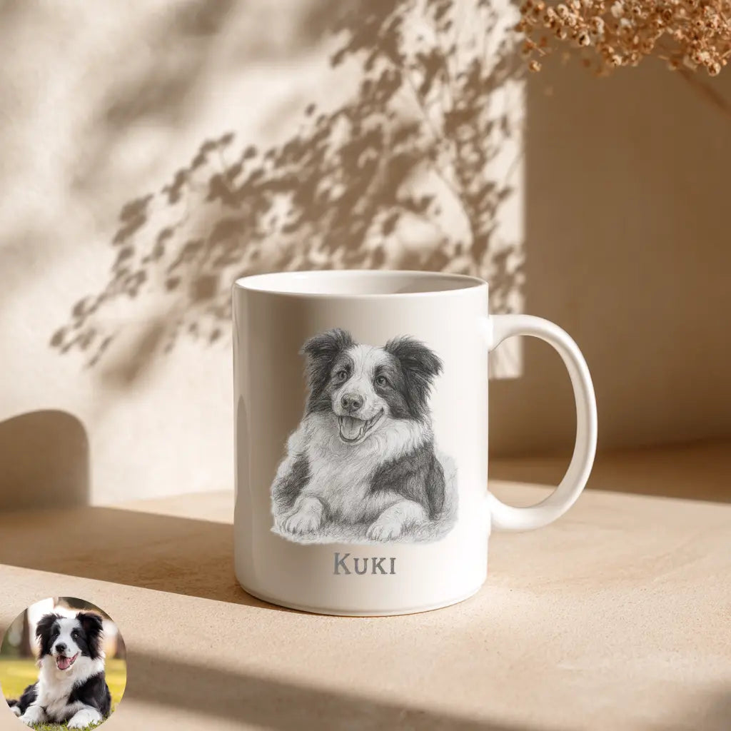 Taza Personalizada Mascota/ Estilo "Trazzoo"