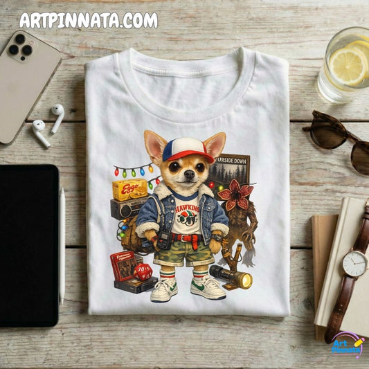 Artpinnata Style polera - Chihuahua - Stranger Style