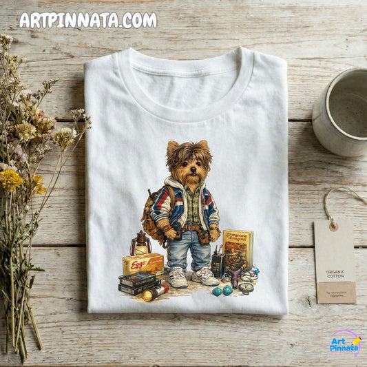 Artpinnata Style polera - Yorkshire Terrier - Stranger Style
