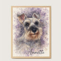 Retrato de Mascota Enmarcado Personalizado